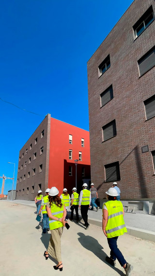 Presidente da Câmara de Matosinhos visita obras de habitação no concelho
